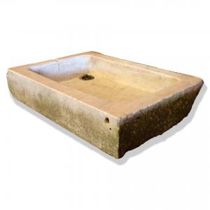 Antique marble sink. 19th century.